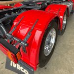 Meio Paralama Iveco Stralis Hi-way Tripartido Unilateral