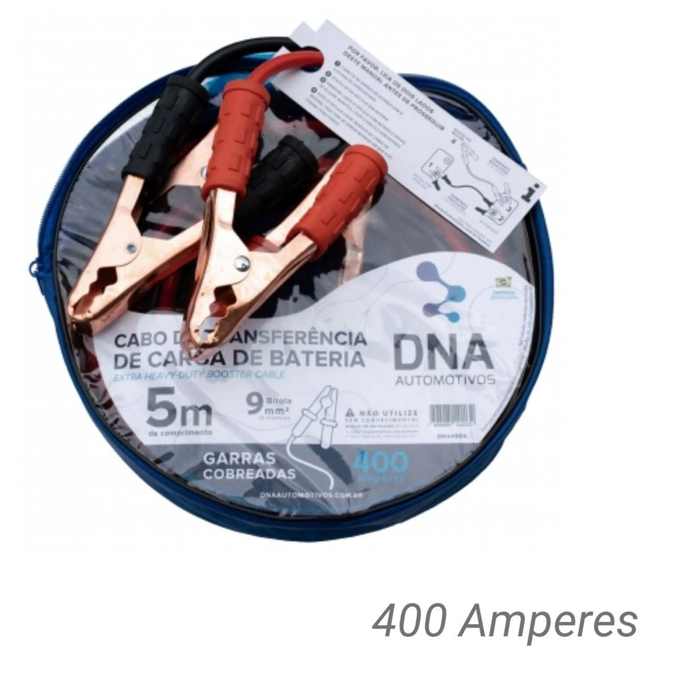 Cabo Ponte 400A 5m Transferência Carga Caminhão