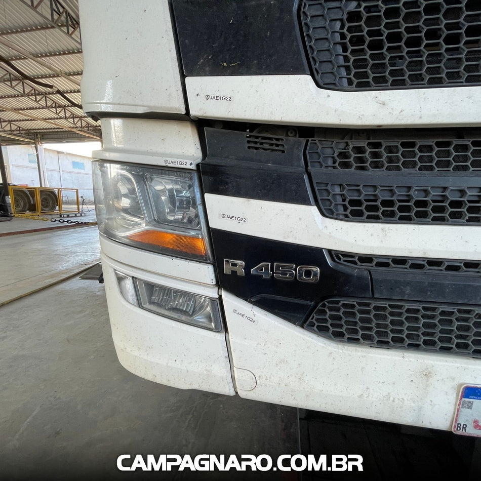 Emblema Potência Inox Espelhado Scania NTG