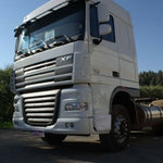 Tampa Estribo DAF XF Par Polímero Branco Esquerdo Direito