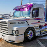 Lâmina Tapa Sol Scania T R113 Top Line Acrílico Lilás