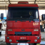 Suporte Tapa Sol Ford Cargo Cabine Baixa - Sem Furar