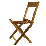 Cadeira Dobrável Madeira Eucalipto Mel Campagnaro 120kg