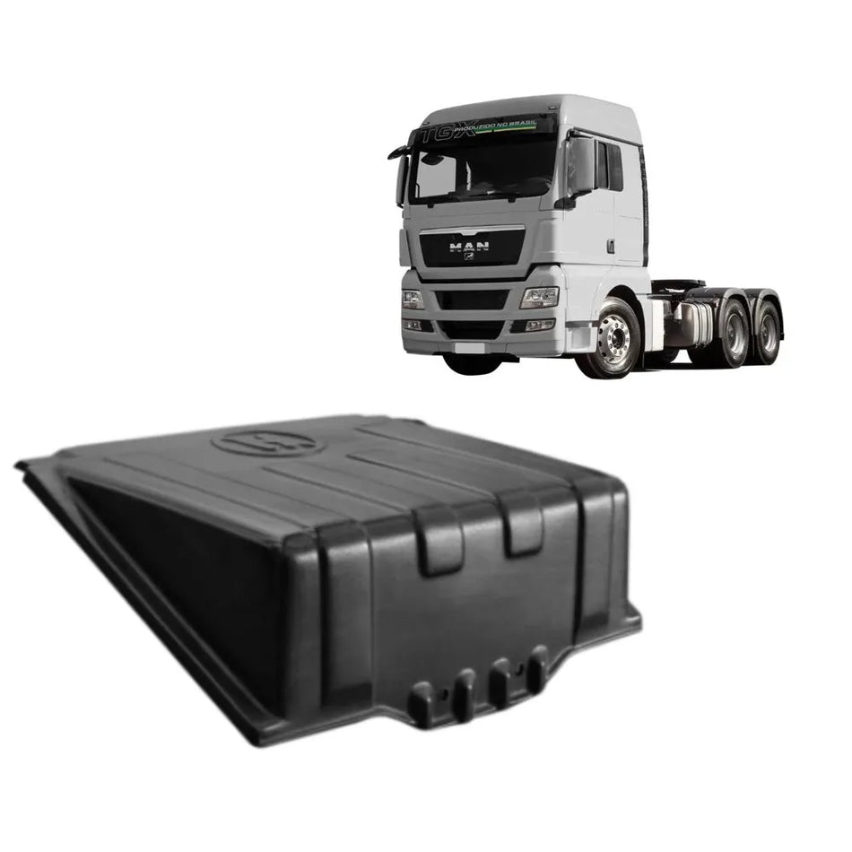 Tampa de Bateria MAN TGX Plástico Resistente