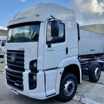 Tampa Estribo Suporte VW Constellation 2 Degraus Branca