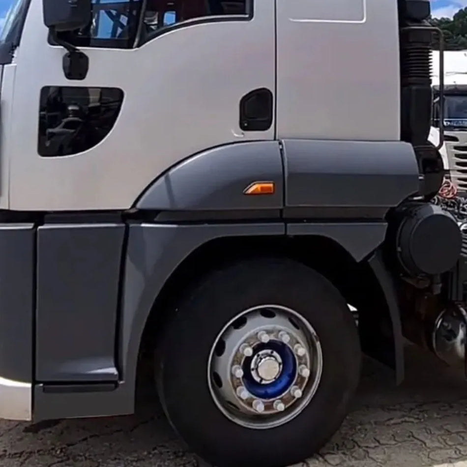 Tampa Cubo Dianteiro Ford Extra Pesado ABS Cromado