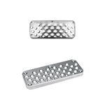 Estribo Lateral Mercedes 1620 Tipo Escada Alumínio Cromado