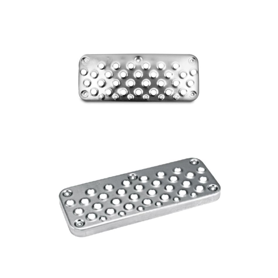 Estribo Lateral Mercedes 1620 Tipo Escada Alumínio Cromado