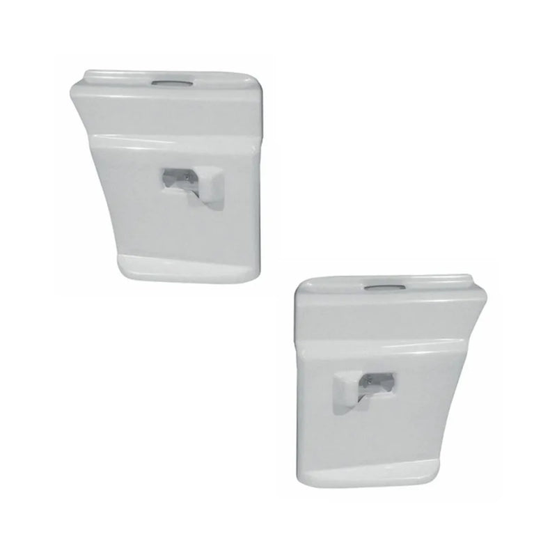 Tampa Estribo c/ Suportes Scania Série 5 P G R Branco