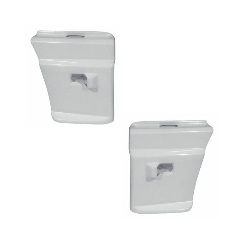 Tampa Estribo c/ Suportes Scania Série 5 P G R Branco