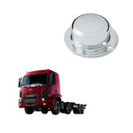 Tampa Cubo Ford Cargo 4º Eixo Bitruck Cromada ABS