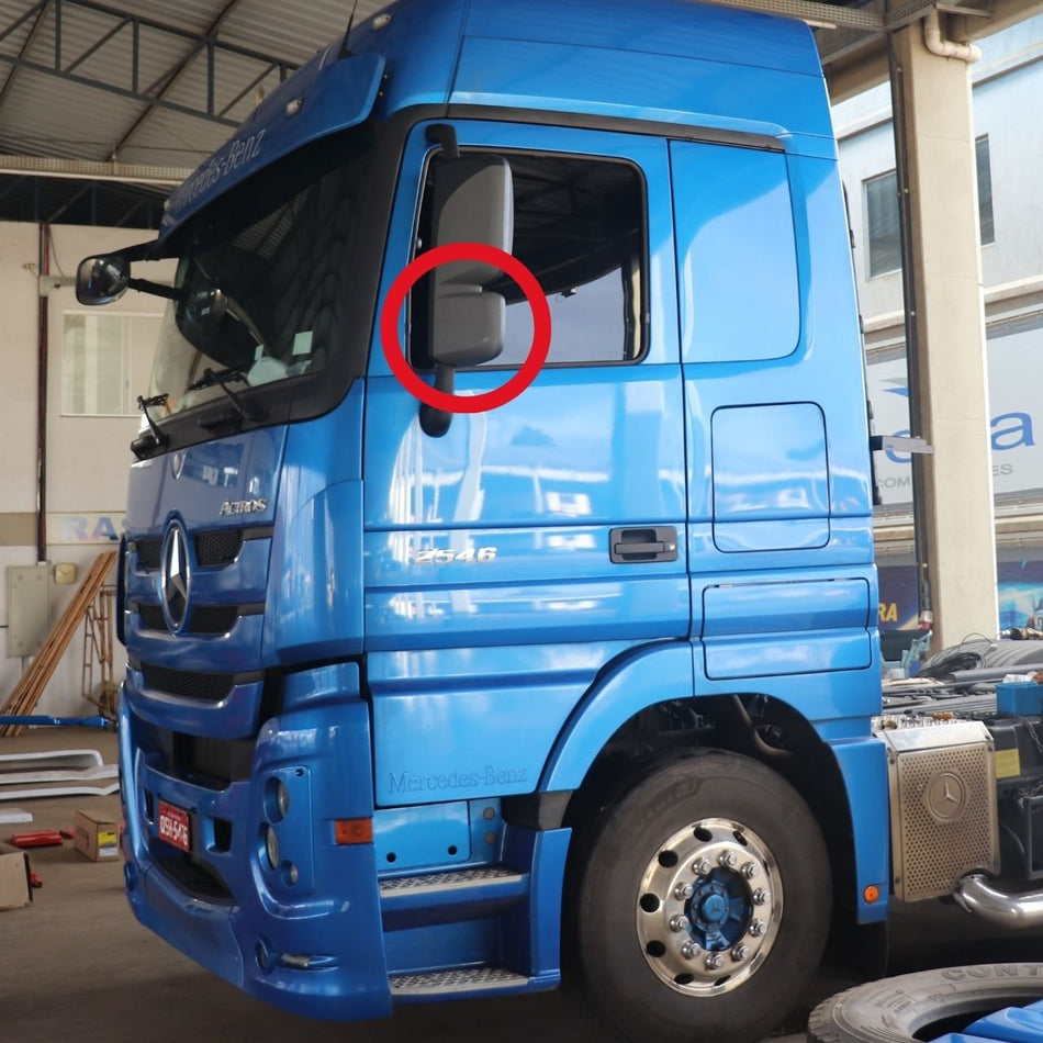 Vidro Espelho Retrovisor Auxiliar Mercedes Actros 2016-2020