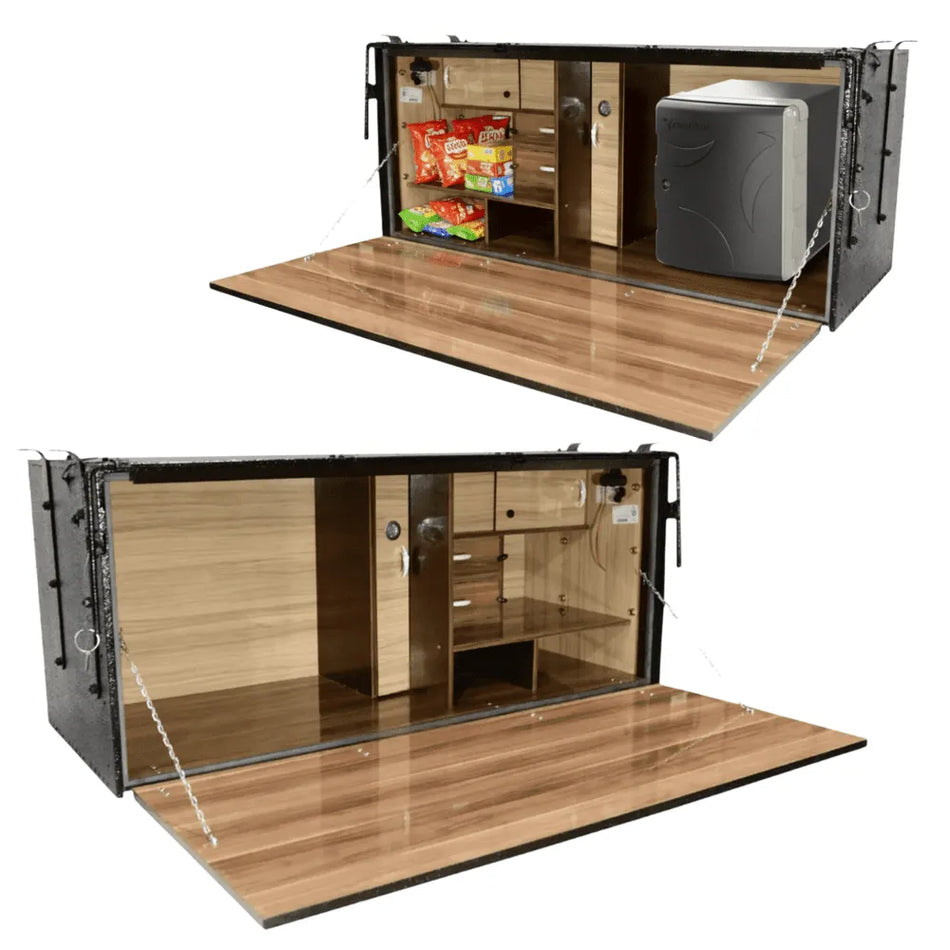 Caixa Geladeira 2 Andares 1,55m 94L PC Cozinhas Caminhão