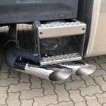 Kit Escapamento Ponteira Dupla Americana Volvo FH 2021