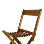 Cadeira Dobrável Madeira Eucalipto Mel Campagnaro 120kg