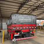 Lona Vinil Caminhão 10x4,5m Impermeável com Argolas