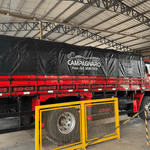 Lona Vinil Caminhão 3x3m Impermeável c/ Argolas Aço