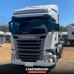 Capa Farol Acrílico Scania Série 4 P G R até 2012 Dobradiça