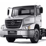 Conjunto Espelho Retrovisor Mercedes HPN Atron com Tirante