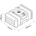 Tanque Combustível Mercedes 1620 2003+ 210L Plástico