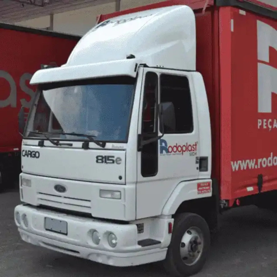 Defletor Ar Ford Cargo 815 816 1119 Rodoplast Branco