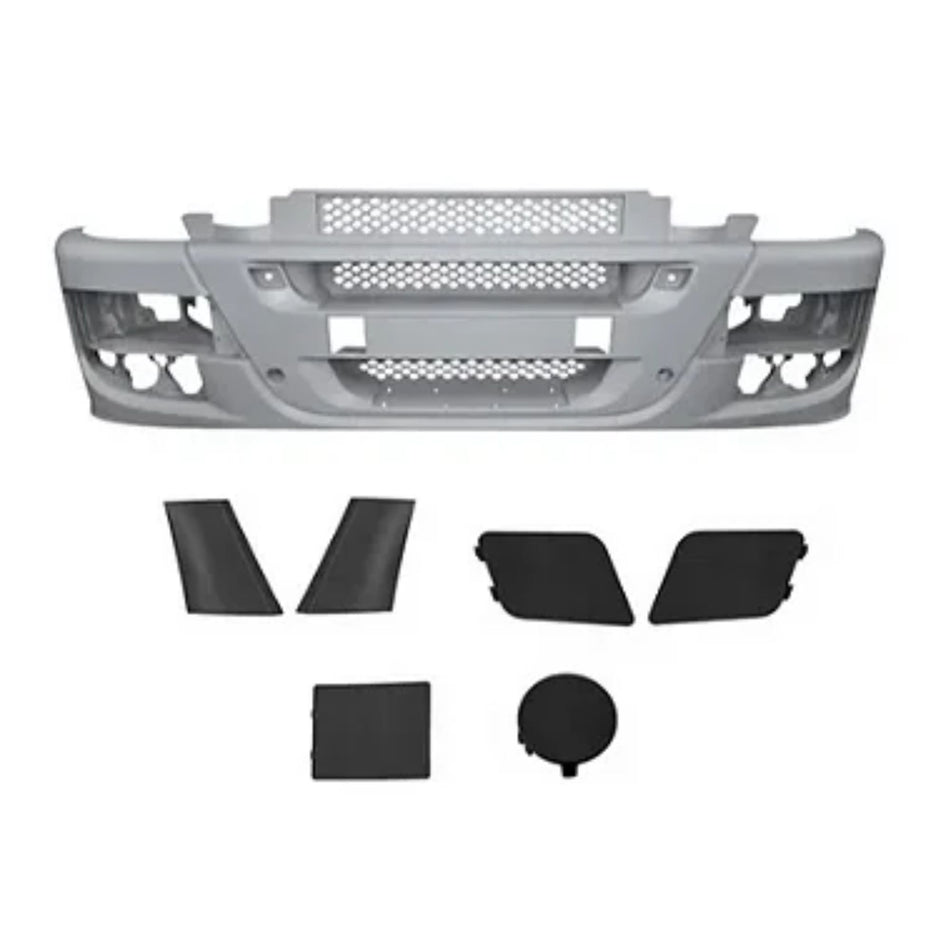 Kit Tampa Para-Choque Iveco Stralis Hi-Way 2008+ BL Fibras
