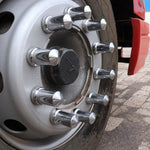 Capa de Porca Roda Mexicana Cromada 27/32/33mm - 10 Un