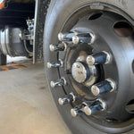 Capa de Porca Roda Belga Cromada 24-33mm - 10 Unidades