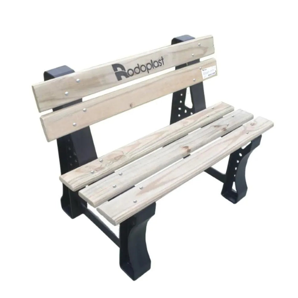 Banco 2 Lugares Madeira Standard Rodoplast Caminhão