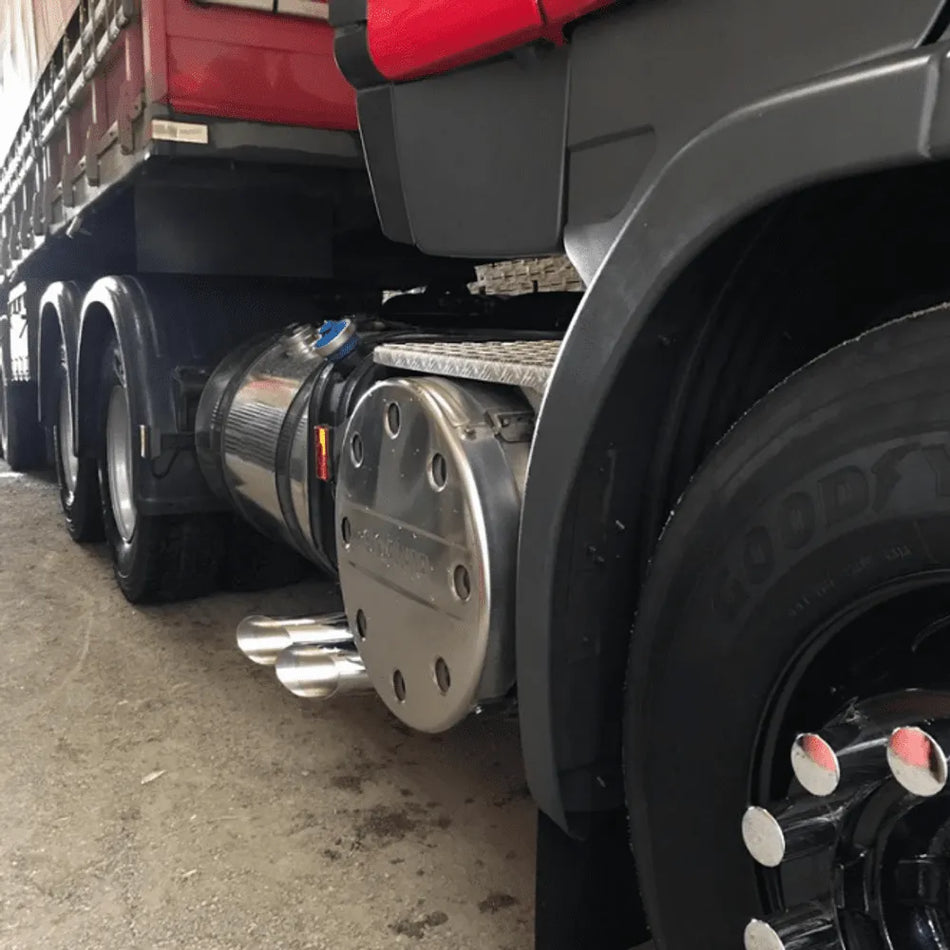 Escapamento Duplo Scania 112/113/114/124/G/R + Ponteira