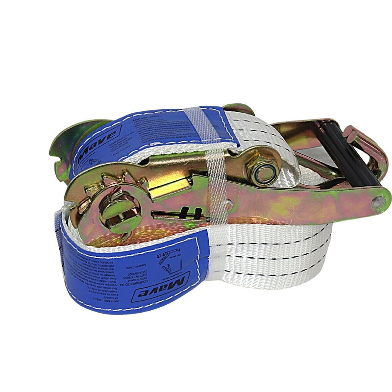 Cinta Catraca 3 Toneladas 9m Branca para Caminhão