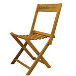 Cadeira Dobrável Madeira Eucalipto Mel Campagnaro 120kg