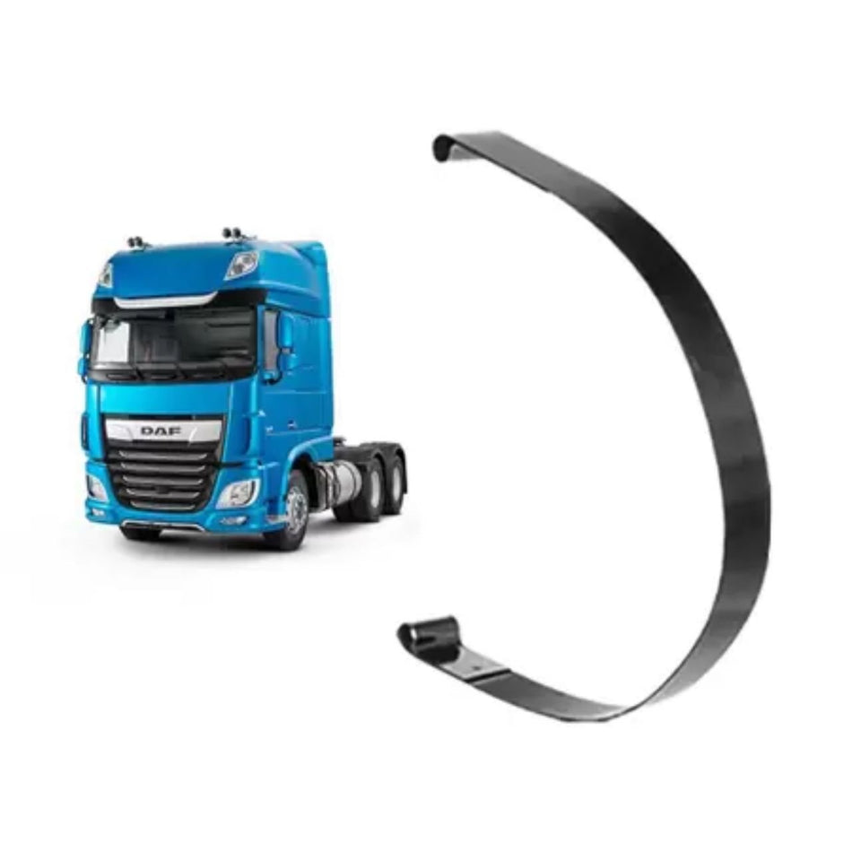 Cinta Tanque Combustível Redondo DAF XF Pintada/Inox