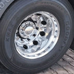 Tampa do Cubo Cromada Scania - Plástico ABS Resistente