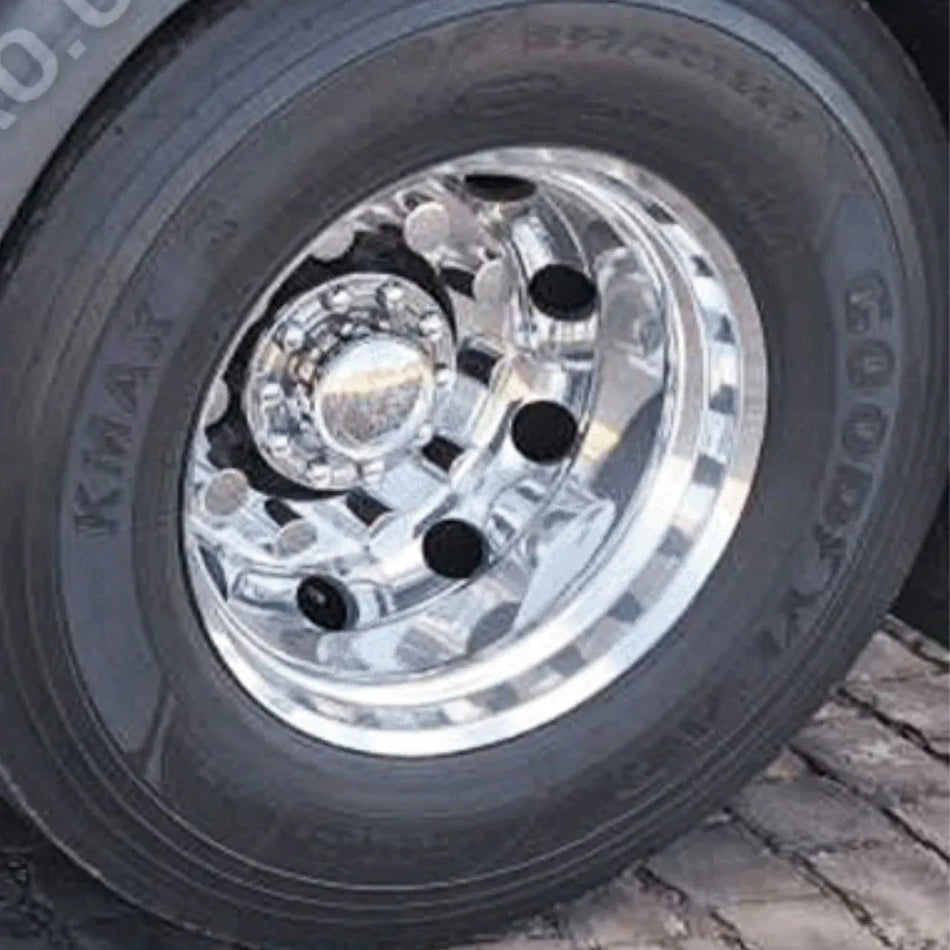 Tampa do Cubo Cromada Scania - Plástico ABS Resistente