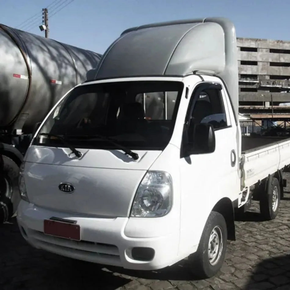 Defletor de Ar Kia Bongo Rodoplast Branco ABS