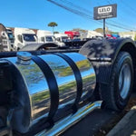 Escapamento Cromado Volvo FH até 2014 5" D-shape Euro 5