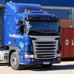 Buzina Marítima Cromada 74cm 12/24V para Caminhão