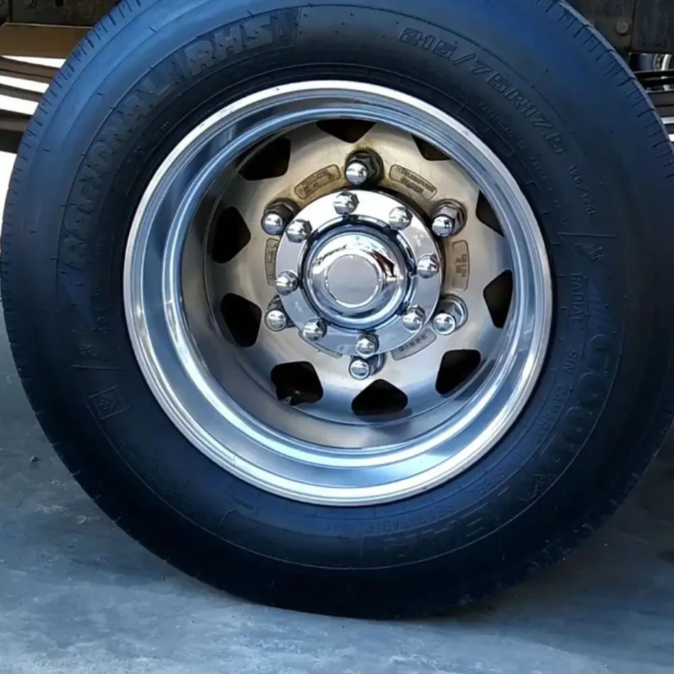 Tampa Cubo Tração Mercedes-Benz Accelo Cromada ABS