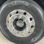 Capa de Porca Roda Belga Cromada 24-33mm - 10 Unidades