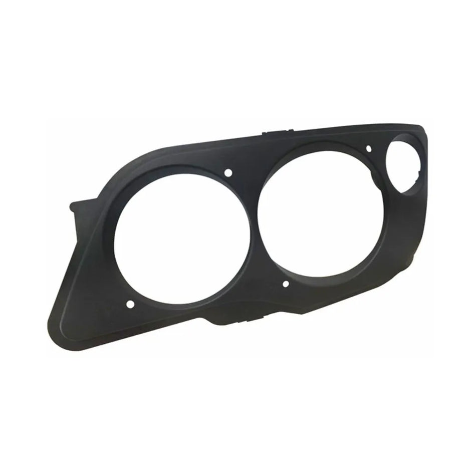 Moldura Farol Mercedes Atego 2012+ Direito Esquerdo BL Fibras