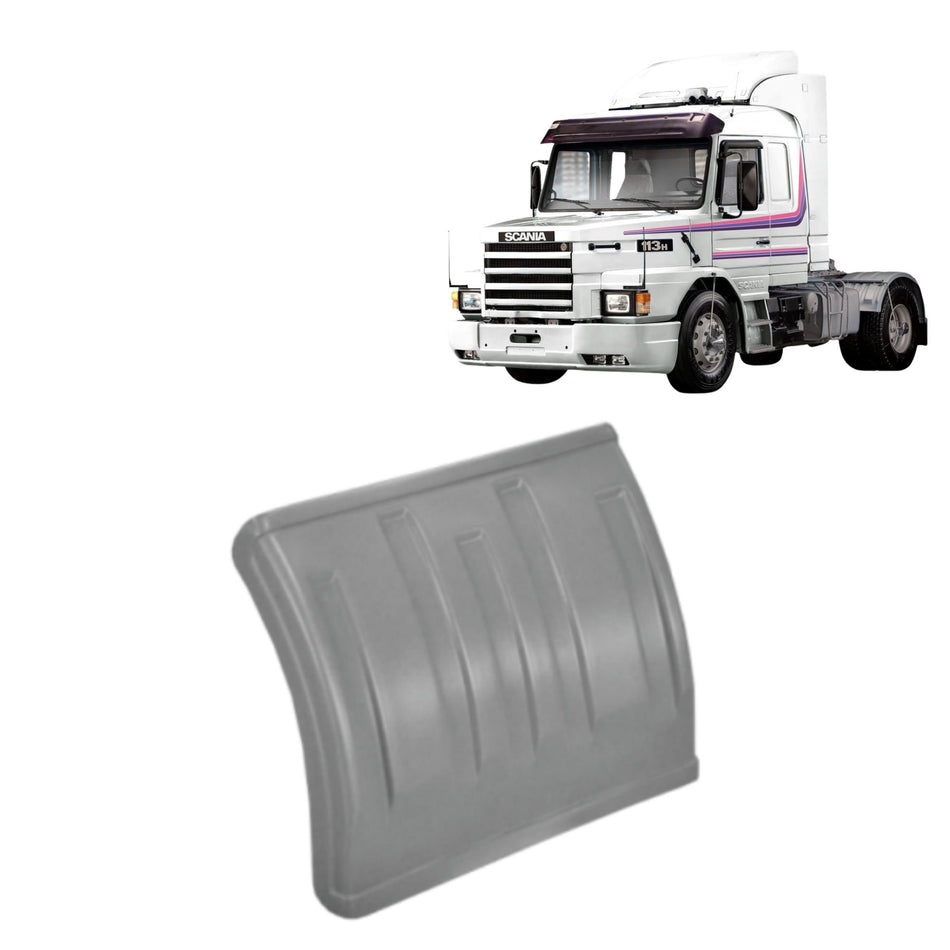 Meio Para-lama Scania 112 113 Dianteiro Cinza Original