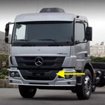 Grade Frontal Inferior Mercedes Atego 2012 Cinza