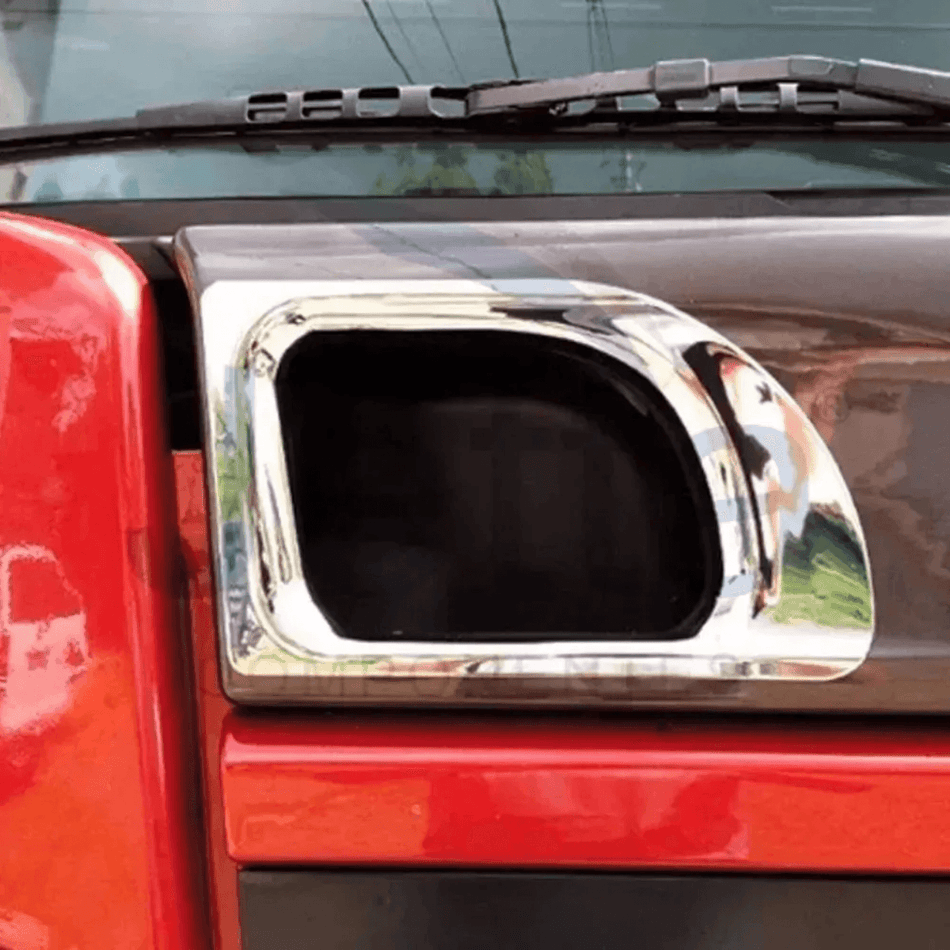 Par Acabamento Entrada Ar Scania Série 4 Cromado 98-07