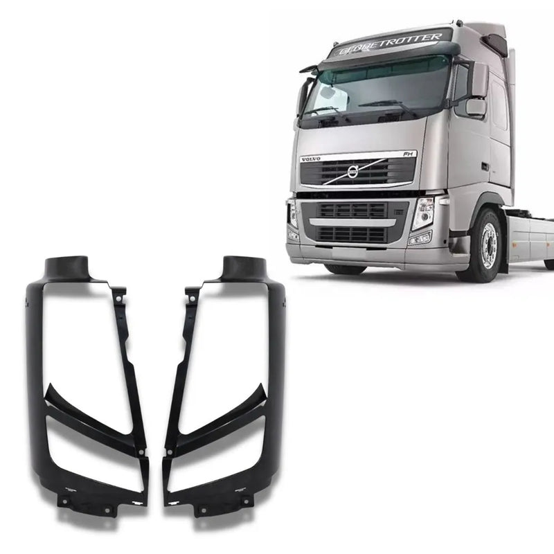 Capa Farol Volvo FH 2010+ Direita Esquerda Cinza