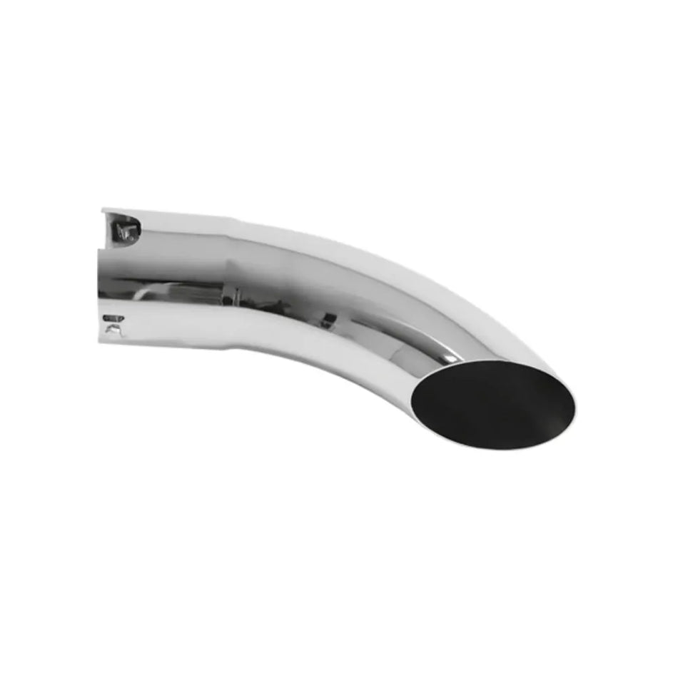 Ponteira Cromada Iveco Hi-Way Catalisador Redondo 4.5"