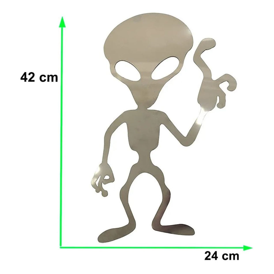 Acabamento Inox ET Extraterrestre Caminhão Amil Cromado