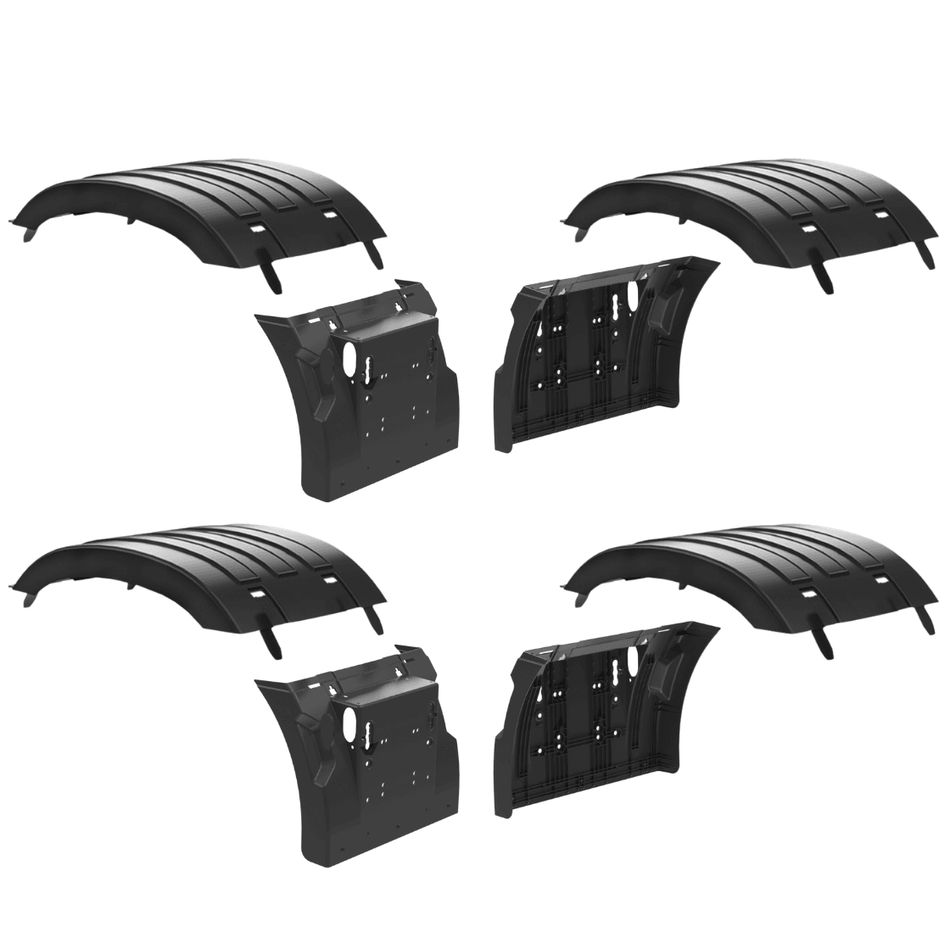 Kit Para-lama Completo Volvo FH 2015-2024 Campagnaro