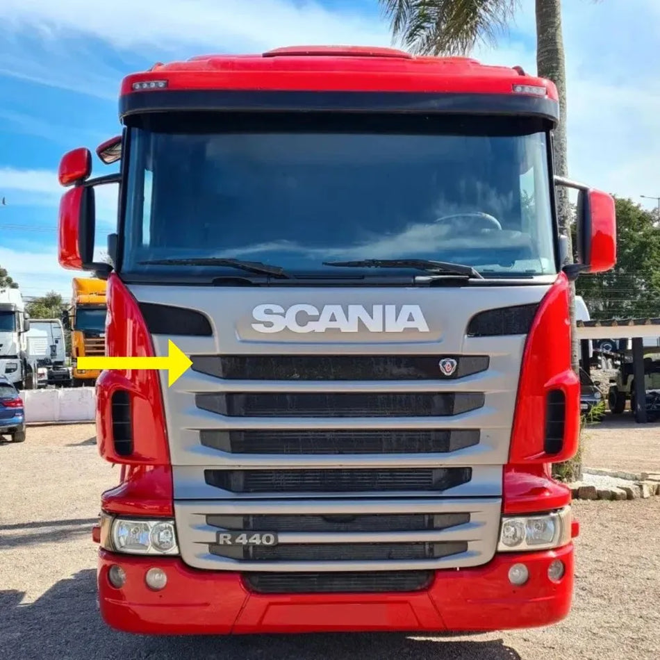 Tela Grade Frontal Superior Scania Série 5 - Vão Superior