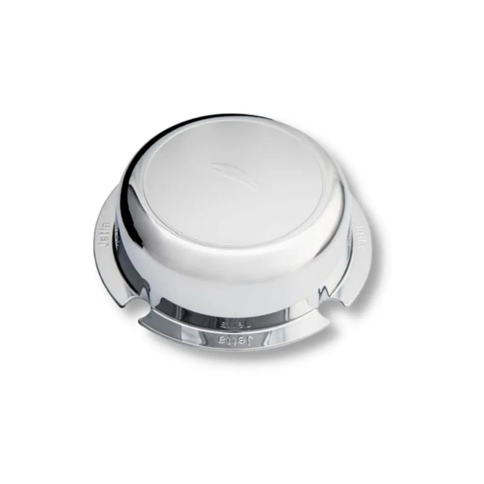 Tampa Cubo Implemento 4 Furos Pequeno Cromada ABS